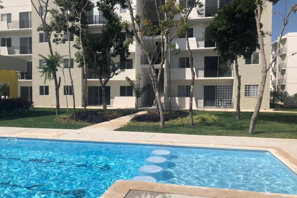 Апартаменты Vive Tus Vacaciones, Depa Nuevo Плая-дель-Кармен Экстерьер фото
