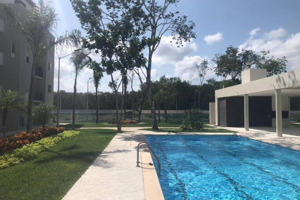 Апартаменты Vive Tus Vacaciones, Depa Nuevo Плая-дель-Кармен Экстерьер фото