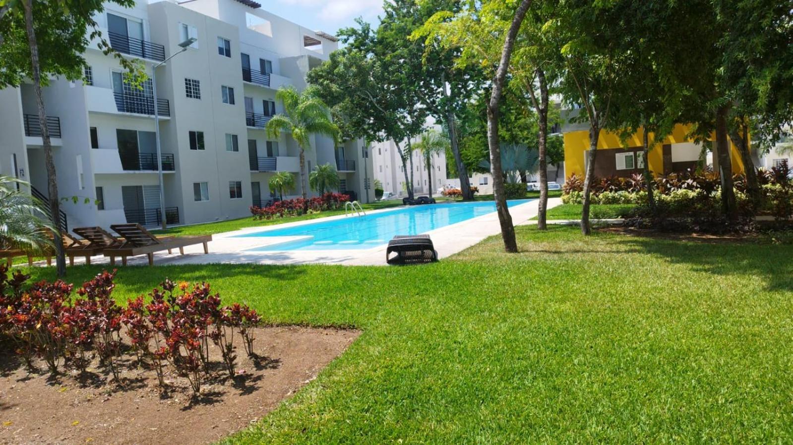 Апартаменты Vive Tus Vacaciones, Depa Nuevo Плая-дель-Кармен Экстерьер фото